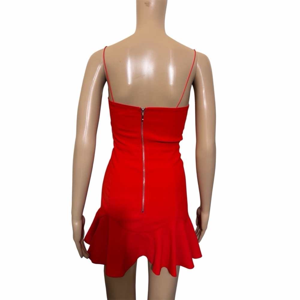 White Fox Red Mini Dress - Picture 5 of 8